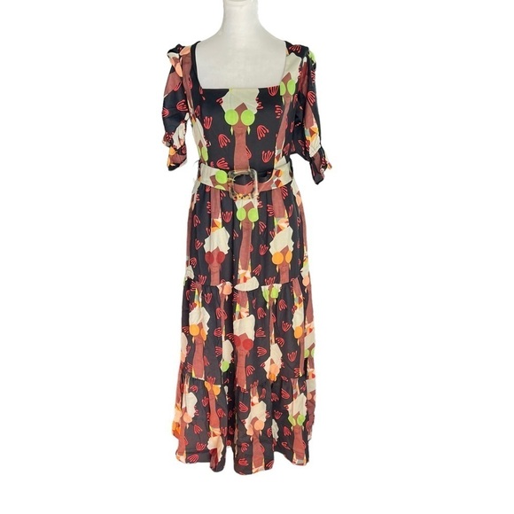 Hutch x ModCloth - NWT Let's Go Boho Maxi Dress Sz 4 - Picture 5 of 13